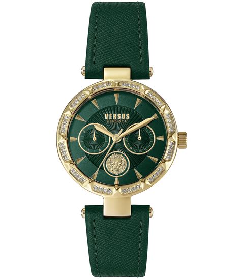 versace versus watch women's green|versus versace watches on sale.